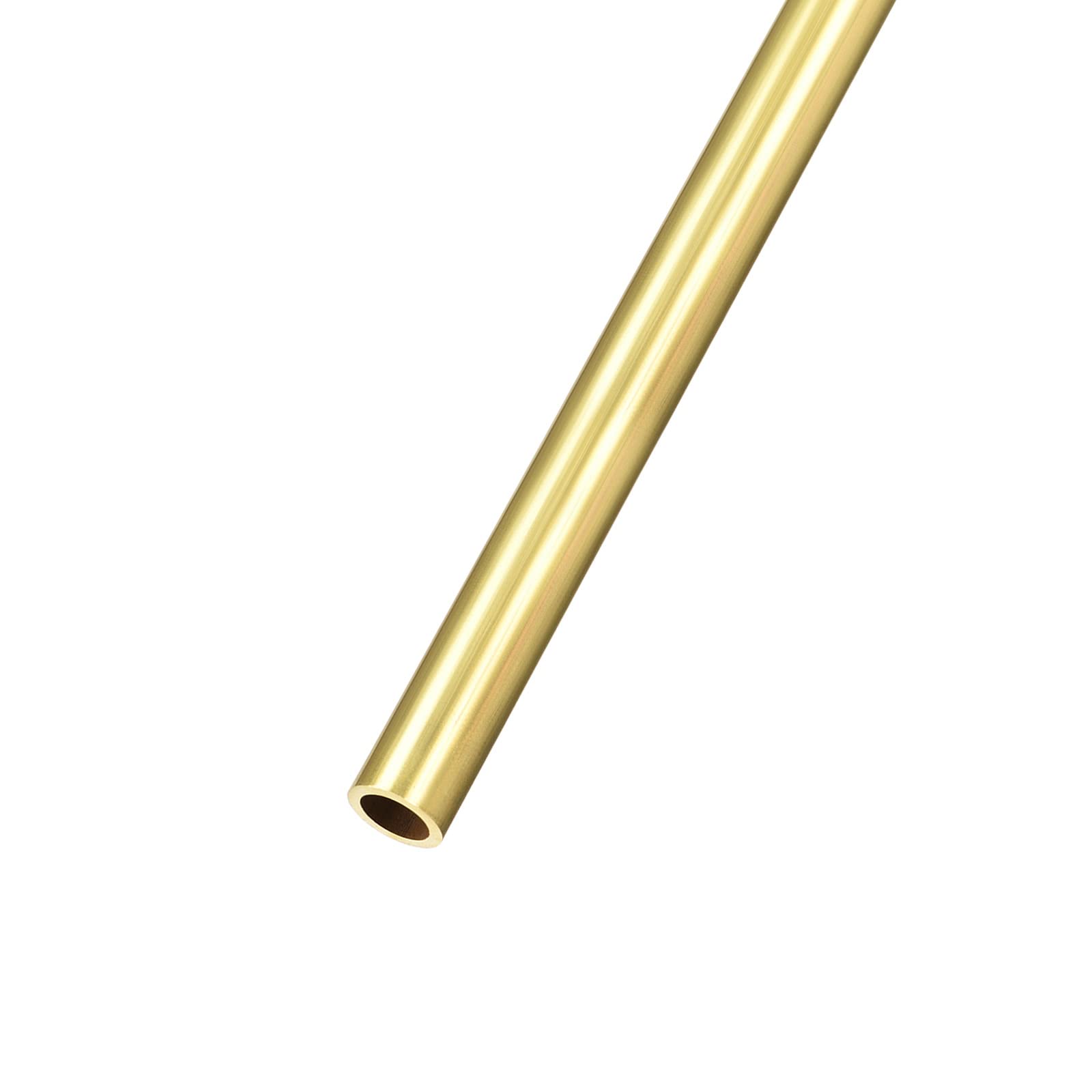 METALLIXITY Brass Tube (9mm OD x 1mm Wall T x 300mm L), Straight Tubing - for Home Furnishing, Machinery, DIY Handicraft