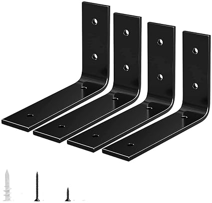 ROSE GOLD Metal Shelf Brackets 6