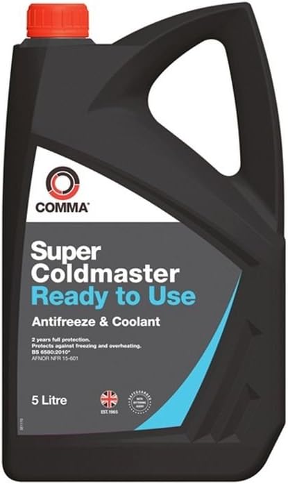 SCC5L 5L Super Coldmaster Ready to Use Antifreeze and Coolant