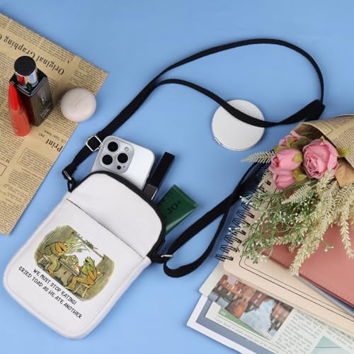 BLUPARK Frog And Toad Riding Inspired Crossbody Bag Funny Frog And Toad Gift Best Friends Gift Storybook Gift4