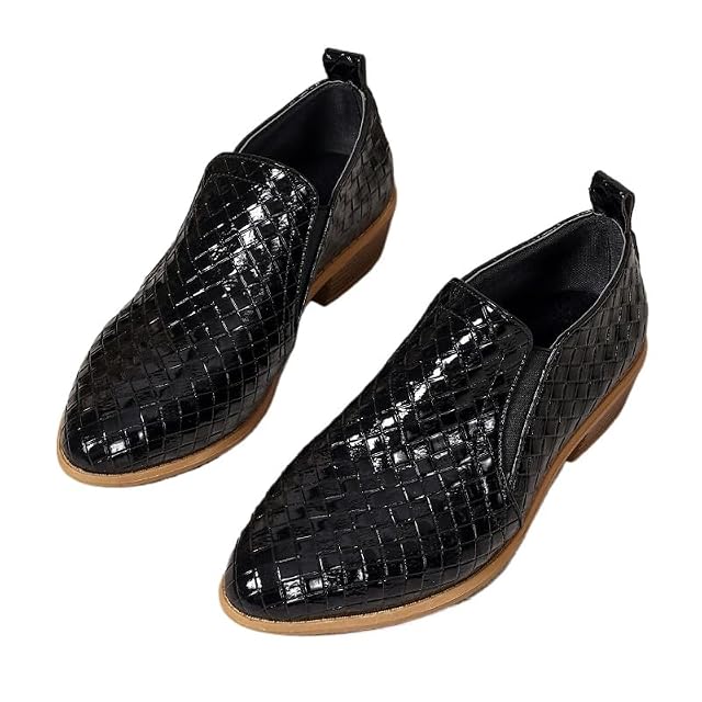 Womens Ankle Boots Chunky Mid Heel Booties Retro Square Pointed Toe Short Boots Heeled Shoes for Women Fall