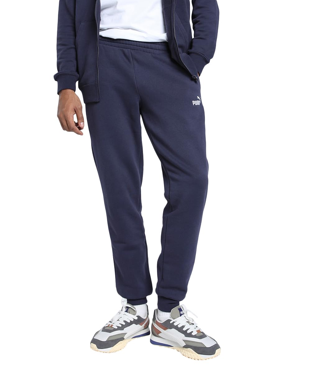 PUMA Herren ESS No. 1 Logo Sweatpants FL cl Gestrickte Hosen, New Navy, XXL