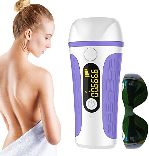 IPL Haarentfernungsgerät Permanentes 999.900 Lichtimpulsen - Laser Rasierer Haarentfernung für Körper, Gesicht, Bikini-Zone and Achseln - Mit