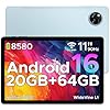 DOOGEE Tab A9+ Android 16 Tablet 11 Pulgadas, Tablet Baratas y Buenas 8580mAh, Tableta Infantil 20GB RAM+ 64GB ROM (TF 2TB), Cámara Principal 13MP, FM/Face ID/WidevineL1/OTG/GPS/Jack 3.5mm, Azul