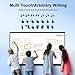 YCKJNB 75″ Smart Boarad, 4K UHD Touchscreen Display Electronic Whiteboard Built in Ultra High Definition Camera Open App Ecosystem, Interactive Whiteboard for for Business Office Classroom Home