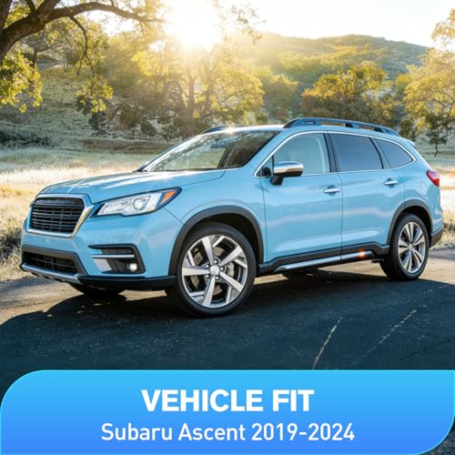 Image of Nilight Vent Window Visors for Subaru Ascent 2019-2024, in-Channel, 4PCS