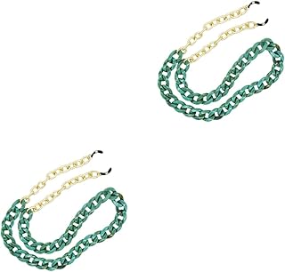 2 Pçs Cordão De Corrente De Óculos De Acrílico Para Mulheres Óculos De Sol Para Mulheres Óculos De Sol Para Mulheres Sobre Óculos De Sol Quay Óculos De Sol Para Mulheres Correntes