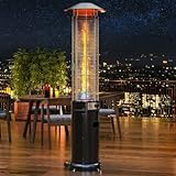 FINA | Gasheizstrahler | 1,8m | Schwarz | 11kW | Heizstrahler | Wärmestrahler | Infrarotstrahler | Elektroheizstrahler | Heizpilz