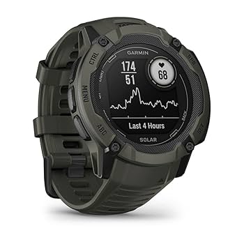 Garmin Instinct 2X Solar, Smartwatch, 50mm, Rugged design, Ricarica solare,  Autonomia infinita, Disply 1,1\