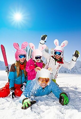 Ski Helmet Cover Fancy Dress in Pink