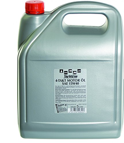 Huile hors-bord 4 temps 15W40 anti-corrosion marine pour moteur 5L