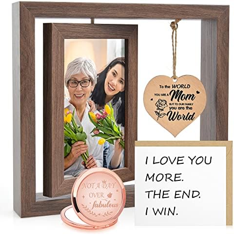 Easymoo Birthday Gifts for Women,Mothers Day Gifts,Gifts for Mom, Mom Birthday Gifts from Daughter Son, Gift Box,Gifts for Mom Birthday Unique 4x6 Picture Frame