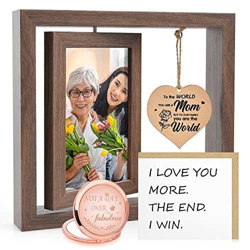 Easymoo Birthday Gifts For Women,Mothers Day Gifts,Gifts For Mom, Mom Birthday Gifts From Daughter Son, Gift Box,Gifts For Mom Birthday Unique 4X6 Picture Frame #TOP3