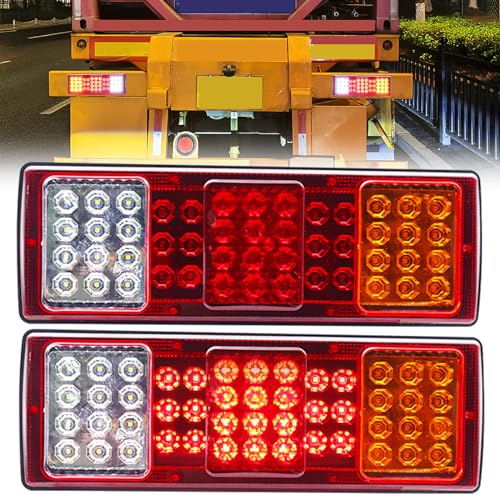 Amazon | Ygmylandbb led トラックテールランプ 24v 48LED Amazon | Ygmylandbb led トラックテールランプ 24v 48LED