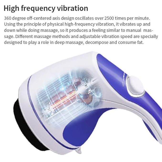 Spin tone body full body massage electric machine, 3 massage heads relax for pain relief and relaxation Spin tone body full body massage electric machine, 3 massage heads relax for pain relief and relaxation