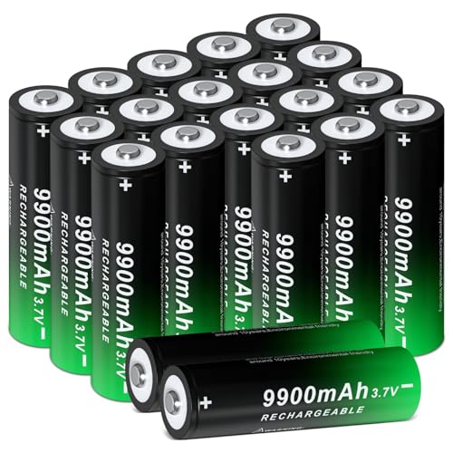 MLGBDC 20 Pack 3.7Volt Lithium Polymer Ion 18650