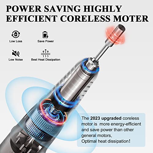 Saviland Lima Eléctrica para Uñas Profesional Portátil miniatura 4