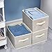GRANNY SAYS Closet Organizers - Rectangle Storage Baskets, Decorative Storage Boxes for Shelves - Toys, Crafts - Large Honey Beige Bins - 3-Pack
