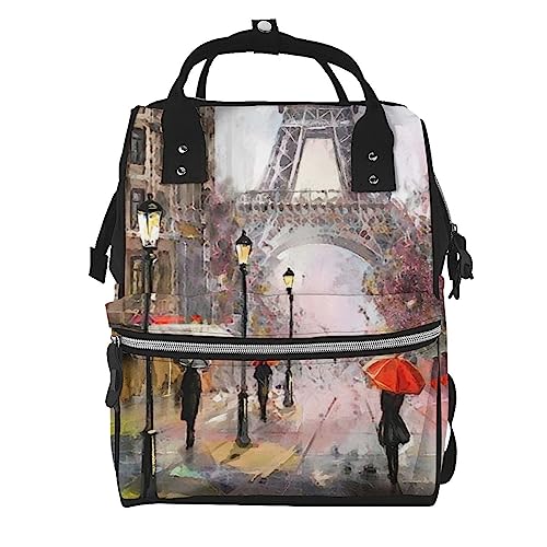Sac à dos Paris Tour Eiffel pour ordinateur portable allégeant la charge du quotidien