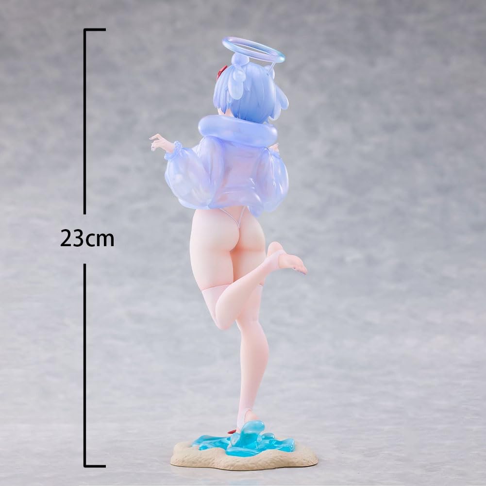 Jellyfish Girl-Shizuku Ruru - Figura de anime, ilustración de 23 cm