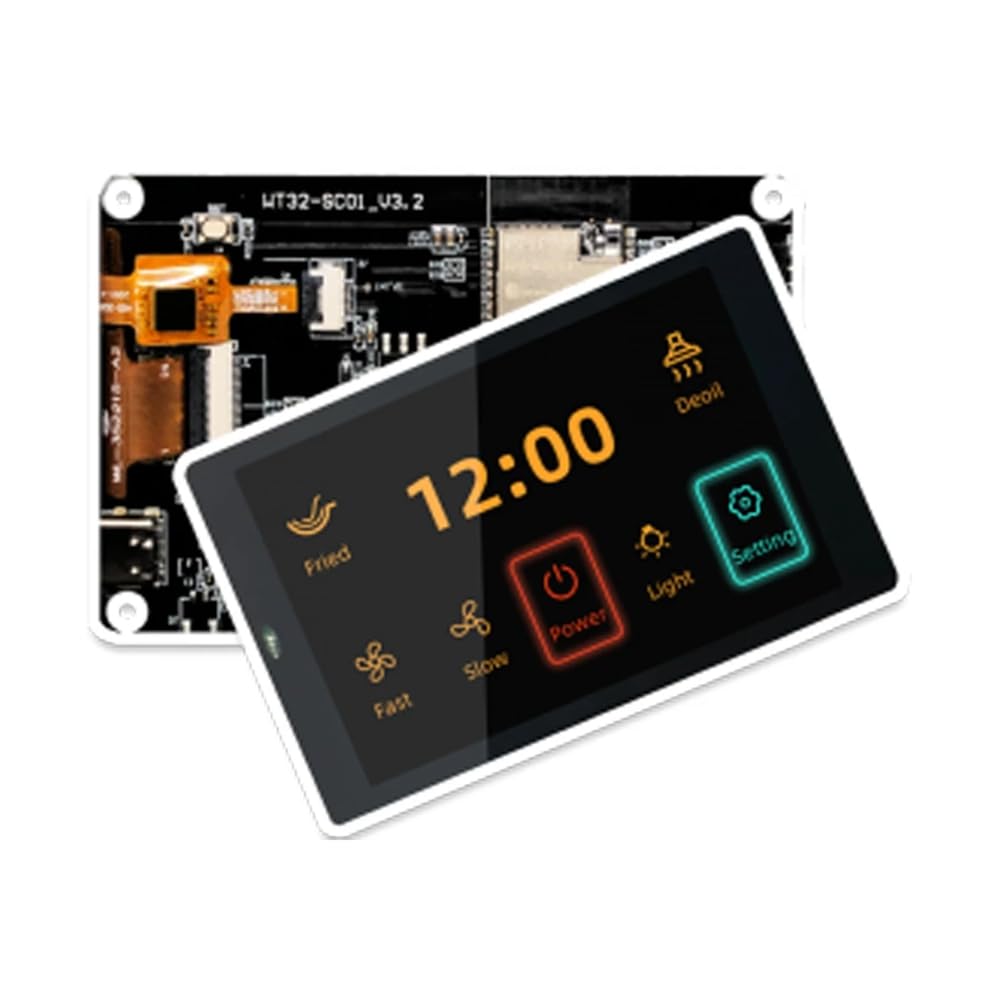 3,5-ESP32-S3-Entwicklungsboard - WT32-SC01 Plus mit 320 X 480 Kapazitivem Multi-Touch-LCD-Bildschirm, Integriertem Bluetooth