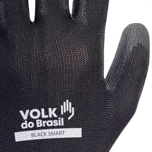 Kit 2 Luva Emborrachada Pu Manutenção Eletrônicos Volk Epi (M - 8)