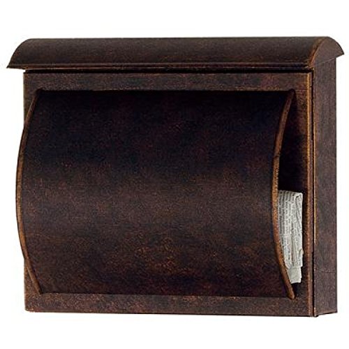 Preisvergleich Produktbild Heibi Verzinktes Stahlblech Briefkasten QUELO 64158-002