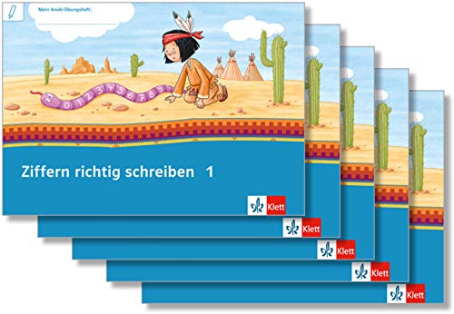 Mein Anoki-Übungsheftt. Ziffern richtig schreiben. Arbeitsheft Klasse 1