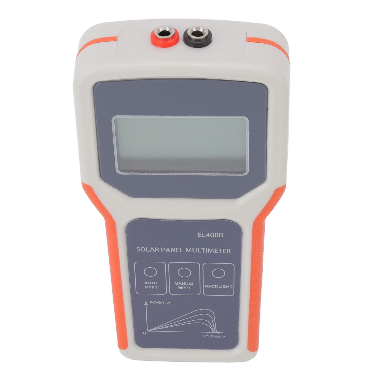 Yctze Multimetro per Pannelli Solari LCD Aggiornato con Retroilluminazione - Tester MPPT Multifunzionale per Pannelli Fotovoltaici, Supporta 12-60 V, -20 A, Sovratensione/corrente