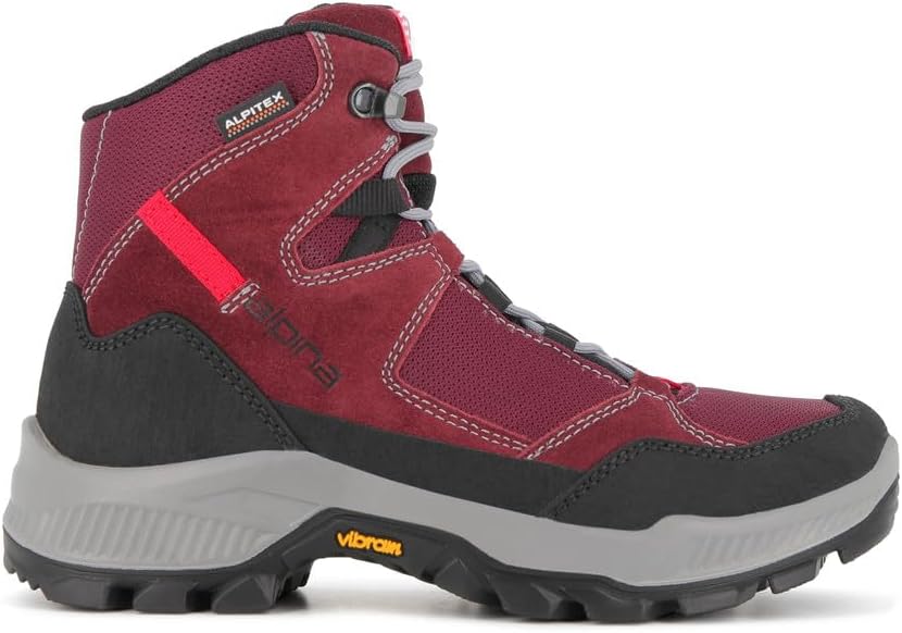 Alpina IRIN Women's Waterproof Boots with Breathable Membrane and All Weather Grip from Vibram | Made in Europe
