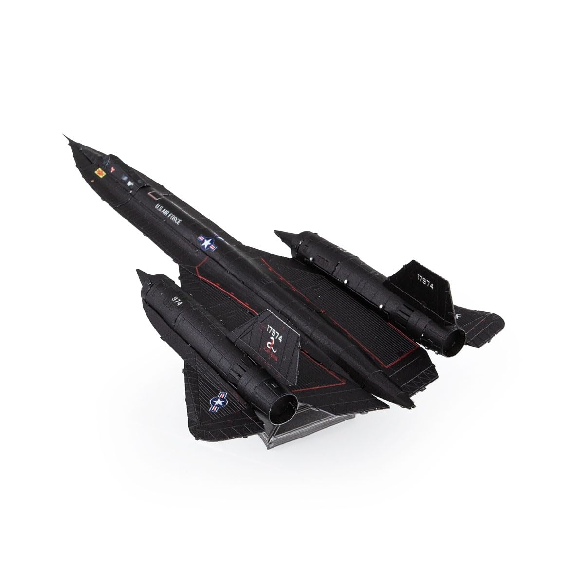 Amazon.com: Metal Earth SR-71 Blackbird Color 3D Metal Model