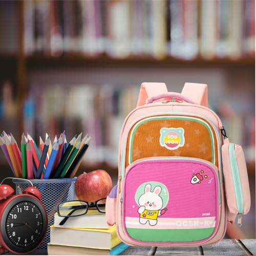 Image of Tinytot 22 Litre 17-Inch Waterproof Large School Bag for Boys & Girls, Kids School Bag, School Backpack for Girls and Boys, for Kids, Ideal for Children
