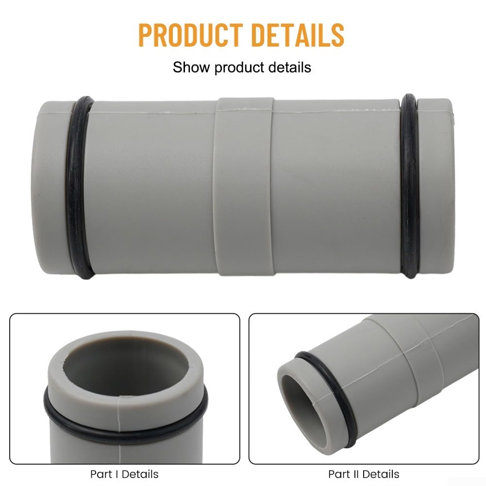Conector Manguera Piscina 32mm con Junta Goma(1PCS)