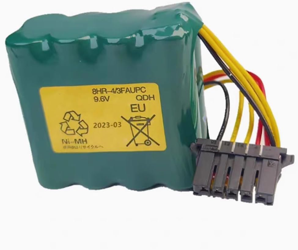 (1-Pack 8HR-4/3FAUPC 9.6V 4500mAh Ni-MH Rechargeable Battery Pack for Machine Tool E5503-07E-001