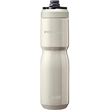 CamelBak Podium Steel Insulated Stainless Steel Bike Water Bottle Stone, 22oz
