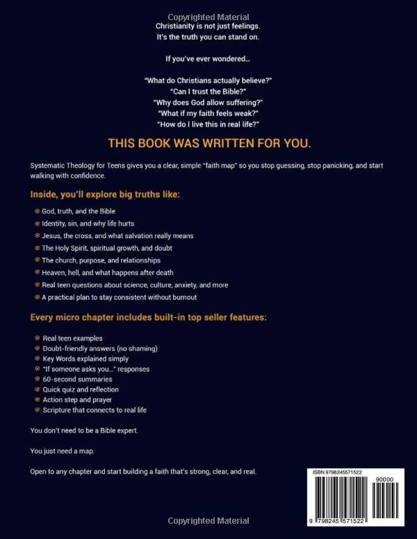 Systematic Theology for Teens: A Simple Guide to What Christians Believe, Why It Matters, and How to Live It - Image 2