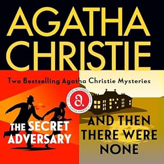 The Secret Adversary & And Then There Were None Audiolibro Por Agatha Christie arte de portada