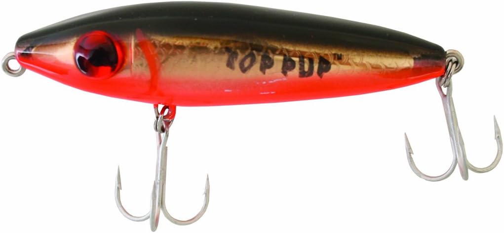 MirrolureTop Dog Pup Fishing Lure, 3-12-Inch 58-Ounce