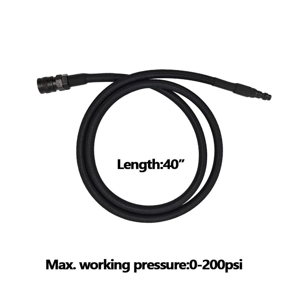 Regolatore a sfera per vernice, regolatore HPA MR GEN2 W Foster accoppiatore e tubo remoto compatibile con serbatoi standard HPA e SLP