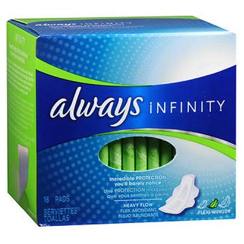Always Infinity SPR Flex Size Always Infinity Super Flex Foam Unscnt 16 ct