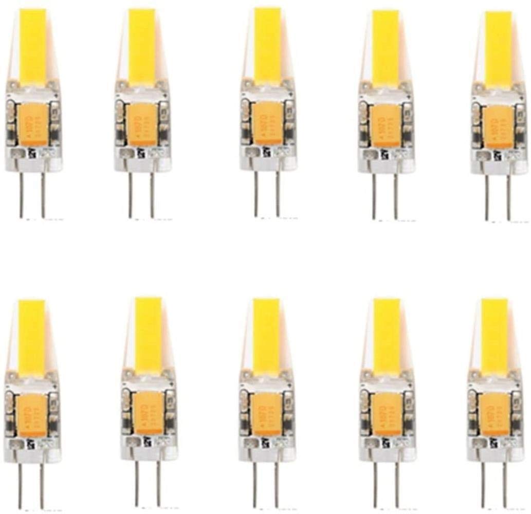 G4 GU4 LED-Lampen LED-Lampen-Korn-Plug-Birnen-Pin Kleine Birne Wechselstrom DC 12V Universeller (Color : AC12V)