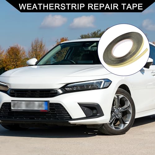 Hihaha Wetterstreifen-Planenreparaturband/Äußeres Zeltmarkisenband Reißfestes Band für LKW Wohnmobil Auto/Strapazierfähiger EVA-Schaum 0,31\x0,04\x32,81ft / 1 Stück Gelb.