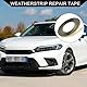 Hihaha Wetterstreifen-Planenreparaturband/Äußeres Zeltmarkisenband Reißfestes Band für LKW Wohnmobil Auto/Strapazierfähiger EVA-Schaum 0,31x0,04x32,81ft / 1 Stück Gelb.