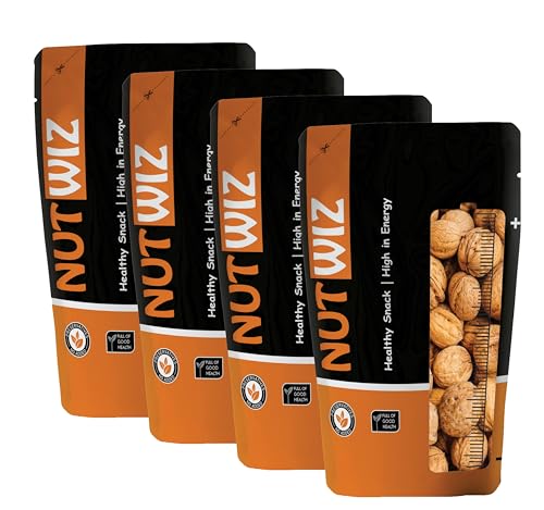 Image of Nutwiz Premium Nuts (Shelled Walnut / Sabut Akhrot, 1000g)