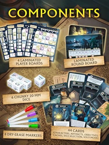 Innsmouth Travel Guide juego de mesa para 1-4 jugadores miniatura 6