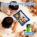 Kids Tablet, 10.1 inch Android Tablet, 12GB+64GB, 1TB Expandable, 5G WiFi 6, BT 5.0, Quad-Core, 6000mAh, Dual Camera, AWAWA Parental Control Mode, Blue Light Eye Protection Screen with Case.