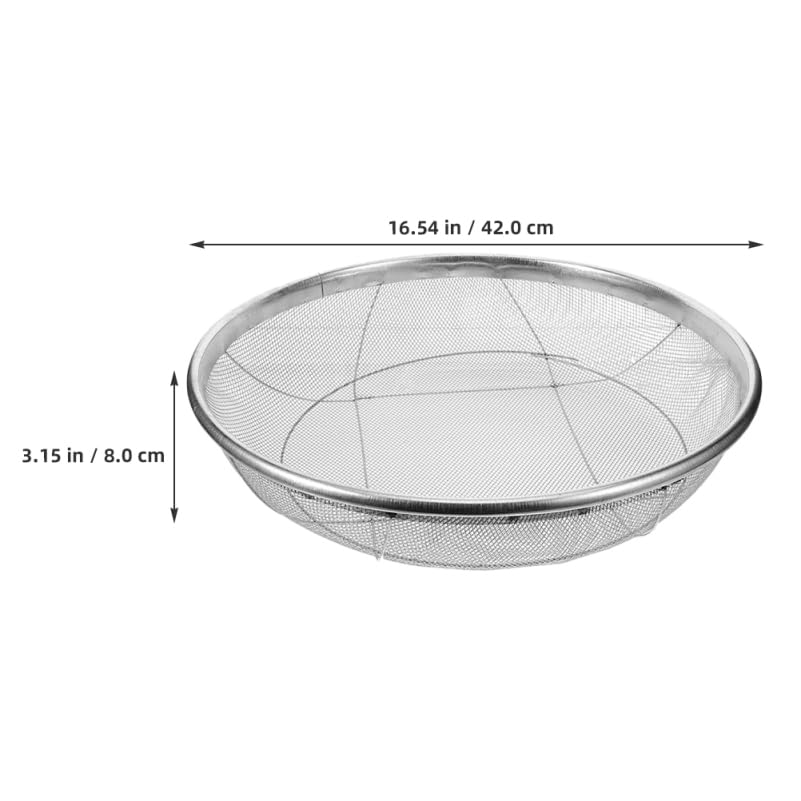 Herramienta de tamizado de acero inoxidable para suelo 18 pulgadas miniatura 5