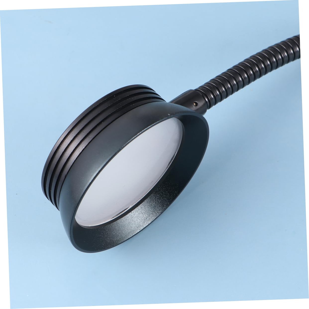 Housoutil USB Powered Flexible Clip Reading Lamp Eye-Care Led Book Light Brightness Levels for Bedside Travel Hobbies Portable Gooseneck Design Sturdy Clip Black