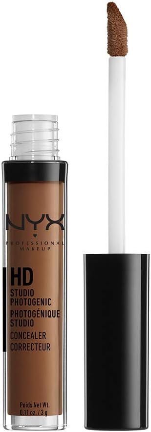 NYX PROFESSIONAL MAKEUP HD Studio Photogenic Concealer Wand, Medium Coverage - Espresso