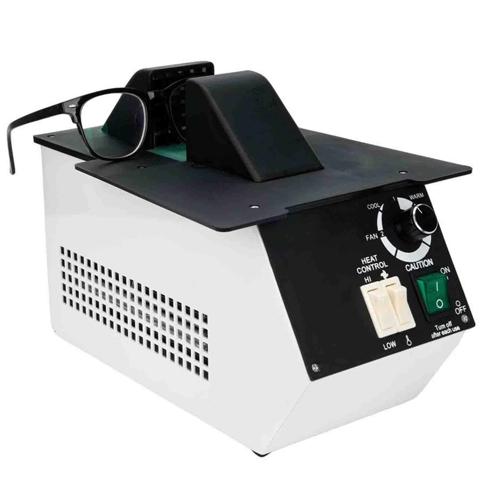 PtaTritious Eyeglasses Frame Heater, 1500W Optical Eyeglasses Frame Warmer, Eyeglass Heating Equipment, Hot and Cold Switchin, for Eyeglasses Frame Processing Industries
